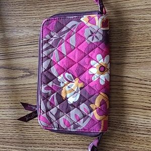 Vera Bradley Zip Around Wallet in Carnaby